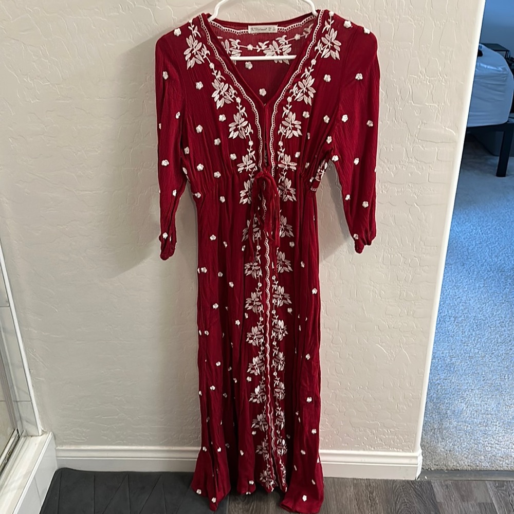 Red Maxi Dress